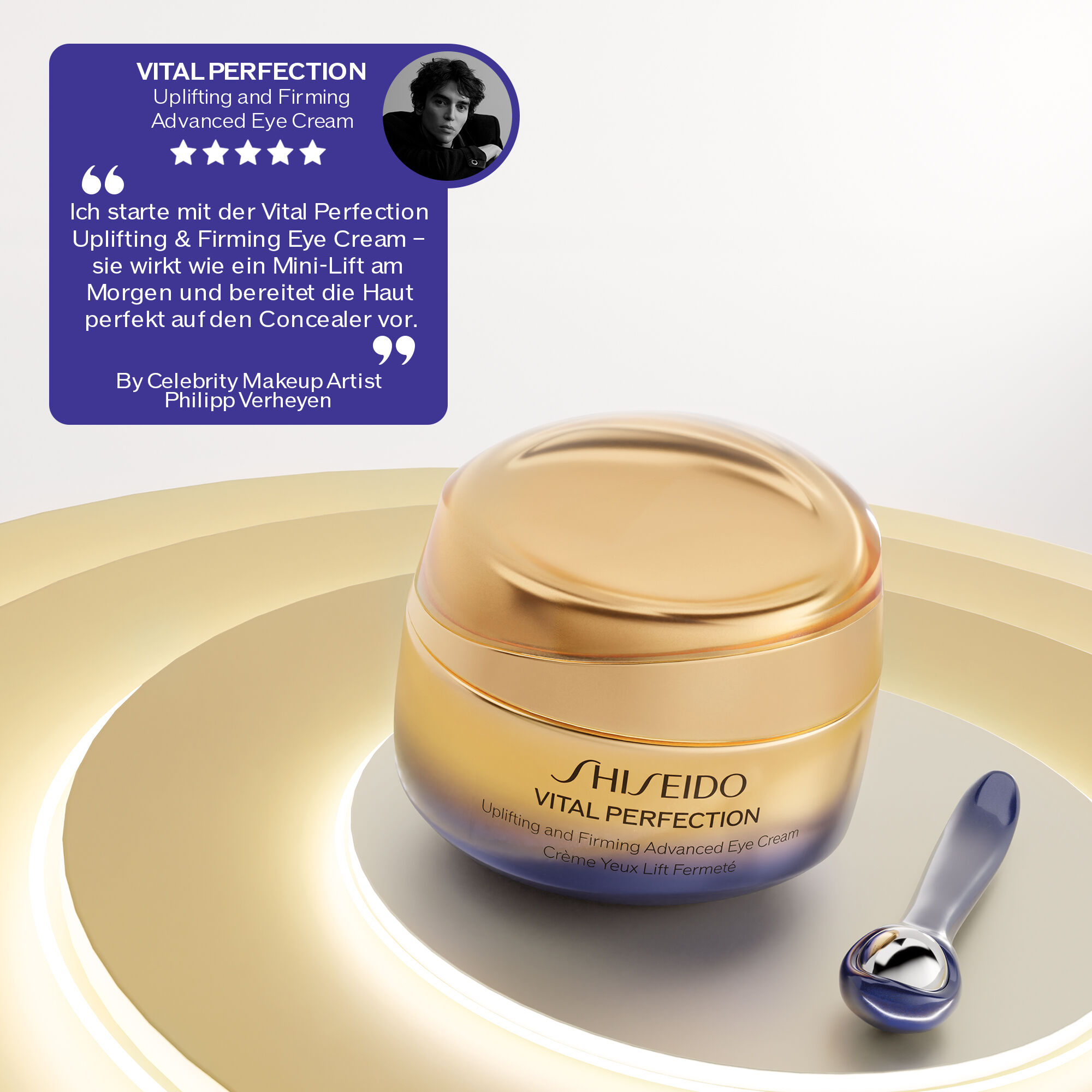 Shiseido | SHISEIDO - Vital Perfection Eye Cream - 15ml